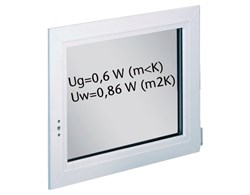 Aco Therm Kunststoff-Fenster, Dreh-Kippflügel IV